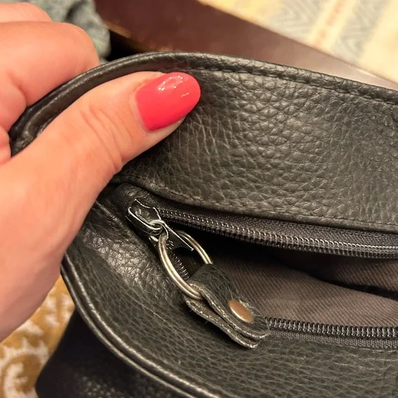 Hobo purse leather black - Picture 3 of 3